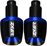HJQHYLDZ Compatible with Kawasaki ZX6R 2000-2016 2017 2018 2019 2020 2021 2022 2023 Motorcycle Handlebar Counterweight Plug Slider Ninja ZX-6R 2024