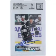 Jordan Spence Los Angeles Kings Autographed 2022-23 Upper Deck Series 1 Youngs Guns #238 Beckett Fanatics Witnessed Authenticated 9/10 Rookie Card