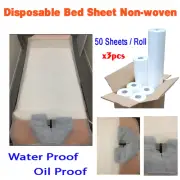 50 Disposable Bed Sheet Non-woven Massage Beauty SPA Salon Table Cover - 3pcs