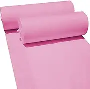 Aisle Runner Carpet, Wedding Aisle Runner Carpet, Pink Walkway Floor Carpet Rug 2mm Thickness Wear-Resistant Runway Runner Event Carpet for Wedding Prom Beach Decorations, Cuttable