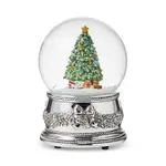 Reed & Barton Christmas Tree Musical Snow Globe