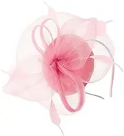 [NIYANGLE] Chic Mesh Fascinator Hat for Weddings and Tea Parties Elegant Hair Accessory for Women Eye Catching Headband for Bridal Events Cocktail Parties and Special Occasions