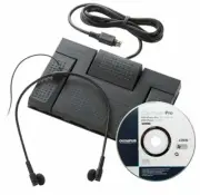 Olympus AS-5000 Transcription Kit RS-27 Foot Switch, Headset E62