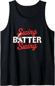 [Disney] Mickey Swing Batter Swing Baseball Tank Top