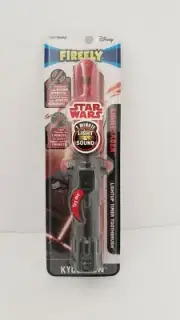 New Firefly Star Wars Kylo Ren LightSaber Soft Toothbrush Kids 4+ light n sound