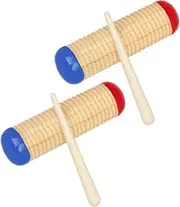 JOINPAYA Pack Rhythm Shakers Wooden Hammers Handheld Percussion Instruments for Adults Boys and Girls