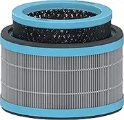 Leitz Trusens Allergy and Flu Replacement Anti-viral 3-in-1 HEPA Filter Drum, Mesh Prefilter, HEPA Filter, Carbon Filter, For Leitz Z-1000 Air Purifier, Removes Odours and VOCs, 2415115