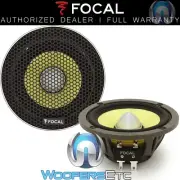 FOCAL M/ES165KX3 3" 50W RMS K2 POWER 4 OHM MIDRANGE SPEAKERS & PROTECTIVE GRILLS