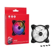 Adata Xpg Hurricane 120 Argb Pwm Case Fan, 120Mm, 2000Prm, 4-Pin Pwm, Dual-Ring