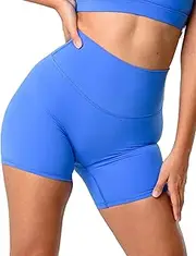 [Kamo Fitness] Featherlite Enhance 6" Women's Biker Shorts - No Front Seam, Soft, Butt-Lifting, High Waisted