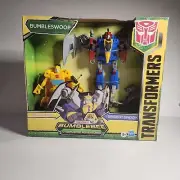 Transformers..Cyberverse Adventures Bumbleswoop..Bumblebee n Dinobot Swoop..New
