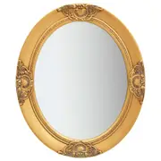 Wall Mirror Baroque Style 50x60 cm Gold vidaXL