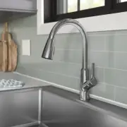 Elkay LK1410CR Kitchen Faucet – Chrome Pull-Down Spray, Single Hole, 1.8 GPM