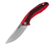 Kershaw SMKW Exclusive Tumbler - Red G10 w/CF Inlay - D2 Stonewashed Blade