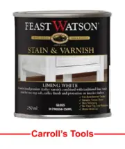 Feast Watson Stain & Varnish 250ml Gloss / Satin