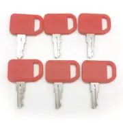 (6)For John deere Ignition Key Loaders Tractors Backhoes with Logo AR51481