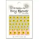 日本製 ~『 3D Rubber Art Dry Flower 』DF-6 / 指甲貼紙 /造型貼紙/手機造型貼紙