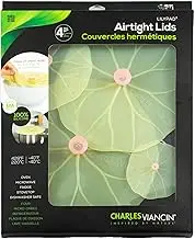 Charles Viancin Lily Pad Lid 4 Piece Set Green