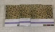 NEW 3 Pack 6x6 Textured Acid Free Animal Print Cardstock PAPER CRAFT COLLEC.