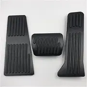 Foot Rest Pedal for Mazda 2 3 for BL for BM 6 for GH for GJ CX-5 CX5 CX 5 CX3 CX7 CX9 2015 2016 2017 2018 2019 Car Fuel Foot Pedal Brake Pedal Cover Accessories Car Pedals(Left Automatic 3pcs Black)