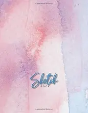 Sketchbook no.5: Abstract Watercolor Painting Cover Sketchbook for Drawing, Doodling or Sketching: 120 Pages, 8.5" x 11". Abstract Watercolor Background Cover.