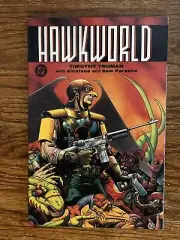 Hawk world number one DC comics magazine book