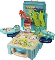 FULTAC 3740 Let's Play with Bag, Doctor Pretend Play, Pretend Toy, Approx. W 7.1 x D 3.9 x H 8.3 inches (18 x 10 x 21 cm)