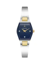 Bulova Gemini Bangle Watch, 33mm x 22.5mm