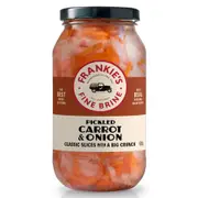 Organic Frankie's Fine Brine Pickled Carrot and Onion 500g – Fresh, healthy organic delivery | Doorstep Organics