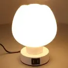 Touch Control Bedside Lamp Dimmable Desk Lamp With Dual USB Ports Bedroom Bedsid