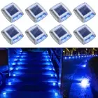 CLAONER Solar Driveway Lights Deck Pathway Lights Dock LED Light Safety Light