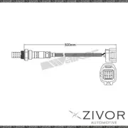 New DENSO Post Catalytic Oxygen Sensor Right For Jaguar S-Type 3.0 AJ30 6 Cyl