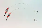 2 Pcs. Bottom Fishing Red Drum Carolina Rigs 1/2oz 2/0 Circle Hook Catfish Rig