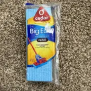O-Cedar Big Easy Flat Sponge Mop Refill Super Absorbent New Sealed