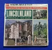 SEALED A557 Lincolnland Springfield New Salem IL view-master 3 Reels Packet
