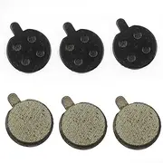 KPSTED 1-5 Pairs Electric Scooter Brake Disc,Fit For Xiaomi, M365 Pro Rear Wheel Resin Recirculating Disc Brake Pad Friction Scooter brake rotor pad(3pair)