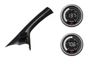 SAAS pillar pod boost water temperature gauges for Nissan Navara D40 2006-2015