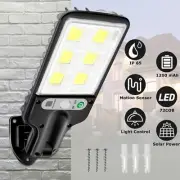 LED Solar Motion Sensor Light Bright Garden Outdoor Street Wall Lamp Solar Wall