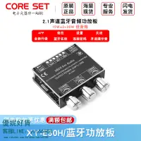 在飛比找樂天市場購物網優惠-XY-E30H 15W*2+30W 2.1聲道藍牙音頻功放板