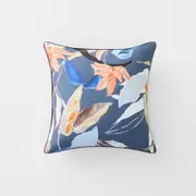 Sheridan Marrila Cushion in Indigo Cotton/Polyester