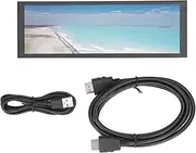 Starrypxl PC Case Secondary Screen 7.9in TFT LCD Temperature Monitor Driver 6H Hardness for 4B (通常のスタイル)
