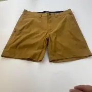 PrAna Mens Alameda Hiking Shorts 7" Outdoor Size 36/07 Embark Brown New