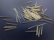 Antique Clock Hands Brass Tapered Pin Set of 100