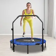 Centra 48" Mini Trampoline Rebounder Folding Fitness Exercise Home Gym Indoor