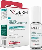 PODERM - FUNGAL NAIL INFECTION TREATMENT BOOSTER for fungal nail infections that are difficult to treat - Halves the treatment time - Professional foot/hand treatment - Quick & easy - Swiss Made