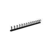 1Ru Vertical Cable Management Rail 15 Rings