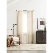 Sunbrella Taylor Light Filtering 3-in-1 Single Curtain Panel, 50 x 96