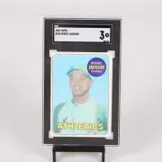 1969 Topps Reggie Jackson RC #260 SGC 3