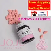 6 X 30Tabs JOJU Collagen Dipeptide Lightening Skin Reduce Acne Freckles Melasma