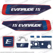 Fits Evinrude 1976 15hp Decal Kit